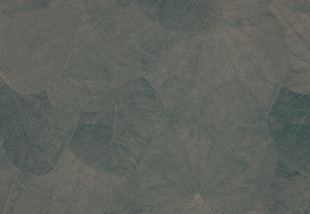 Панно и фотообои Italreflexes Macro Leaves-001/Copper