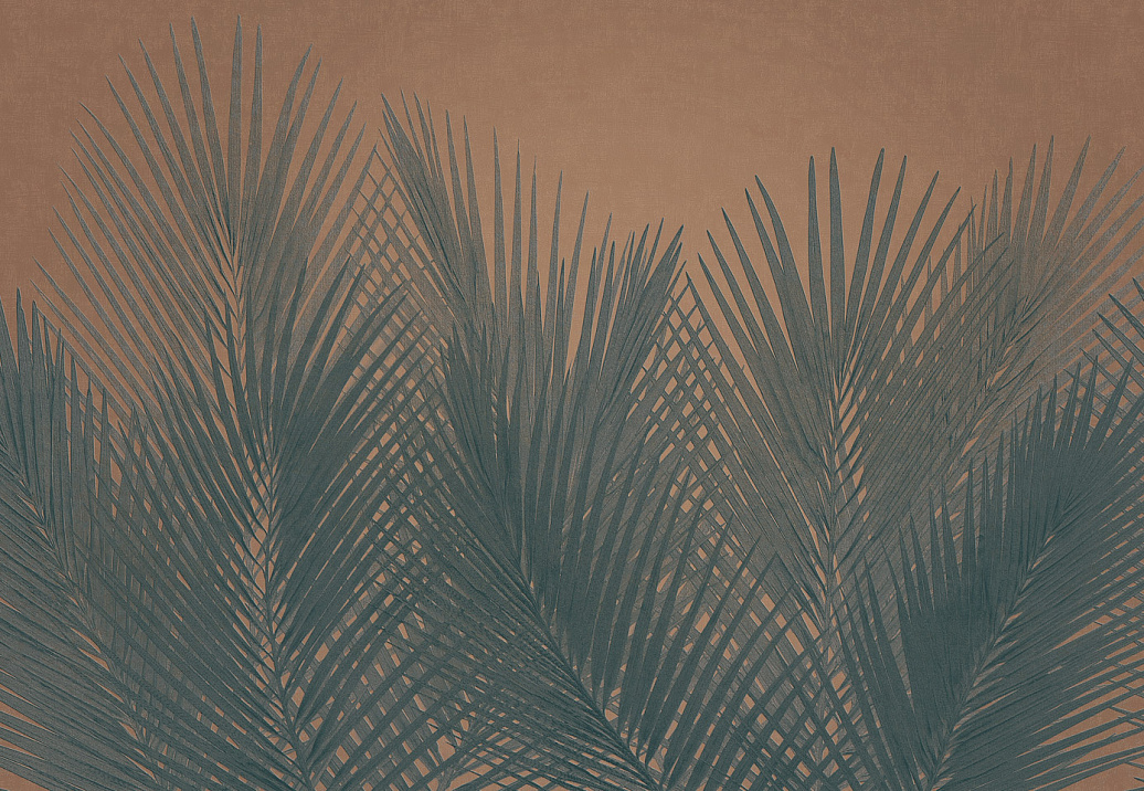 Панно и фотообои Italreflexes Macro Palm-004/Copper