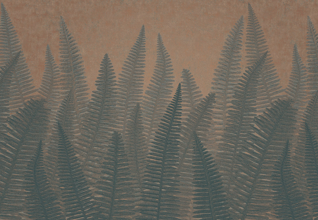 Панно и фотообои Italreflexes Macro Fern-005/Copper