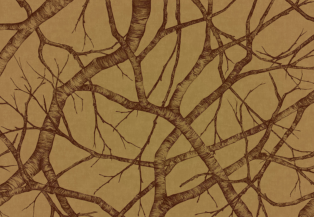 Панно и фотообои Italreflexes Macro Silver Birch-008/Gold