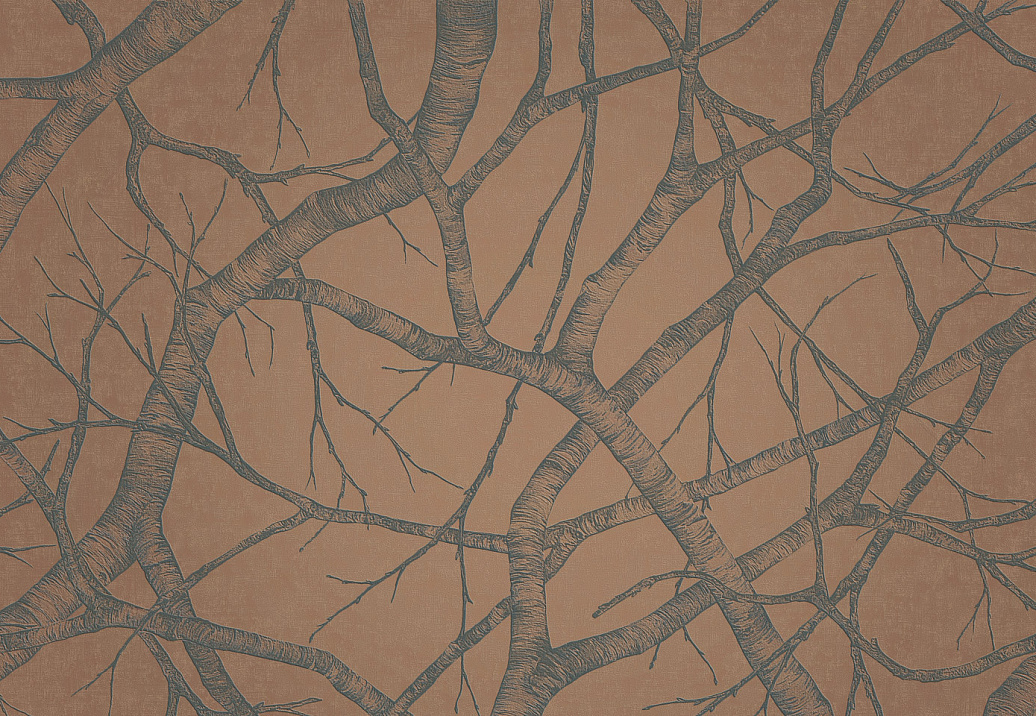 Панно и фотообои Italreflexes Macro Silver Birch-008/Copper