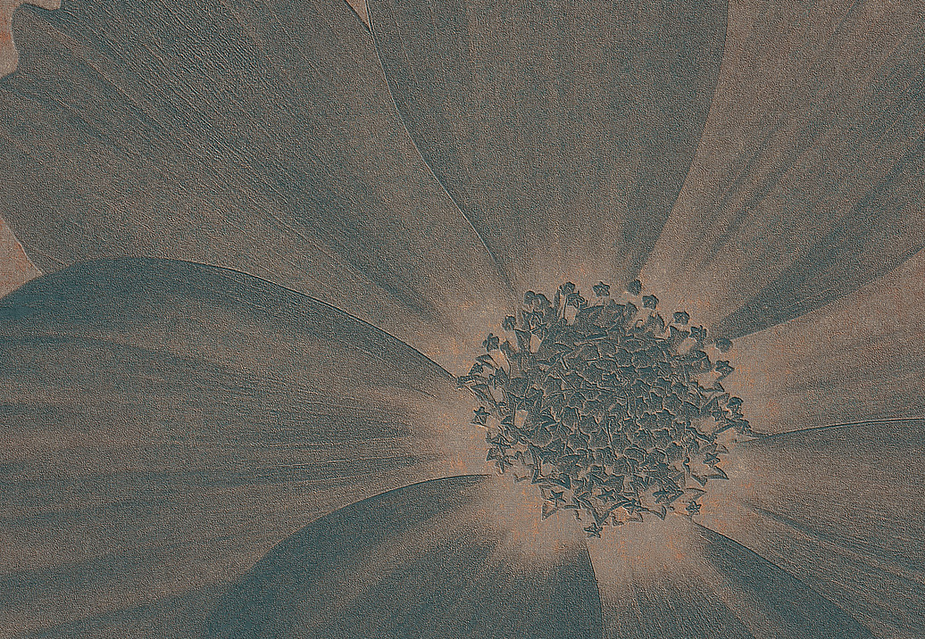 Панно и фотообои Italreflexes Macro Flower-013/Copper