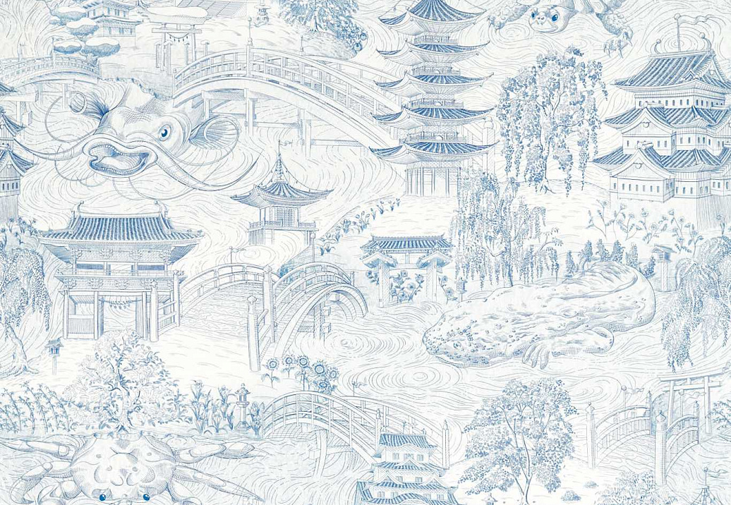 Ткань Zoffany Kensington Walk 322717