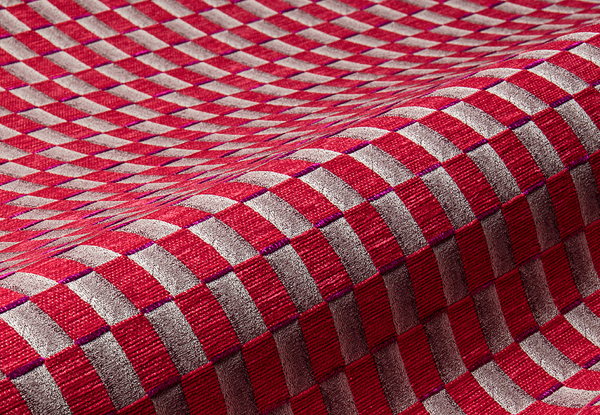 Ткань Aldeco Wisteria Damier/03