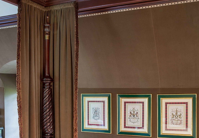 Ткань Holland & Sherry Cashmere Silk Velvet DE11899