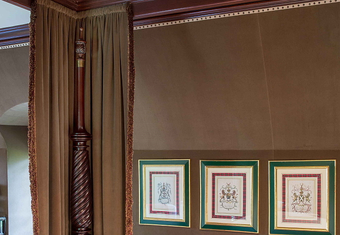 Ткань Holland & Sherry Cashmere Silk Velvet DE11899