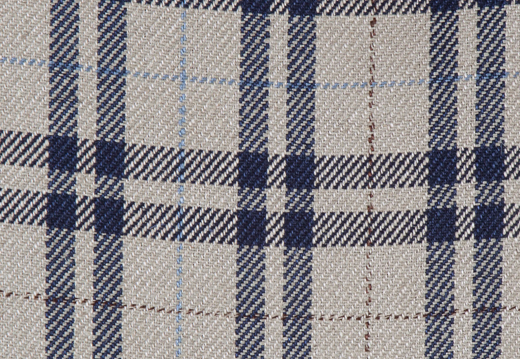 Ткань Holland & Sherry Linen Stripe & Plaid DE12665