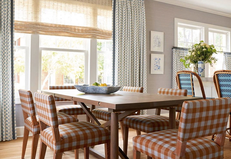 Ткань Holland & Sherry Dandy Collection Gingham & Tattershall DE12799