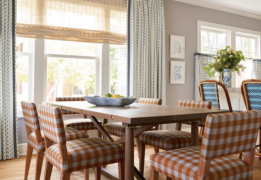 Ткань Holland & Sherry Dandy Collection Gingham & Tattershall DE12799