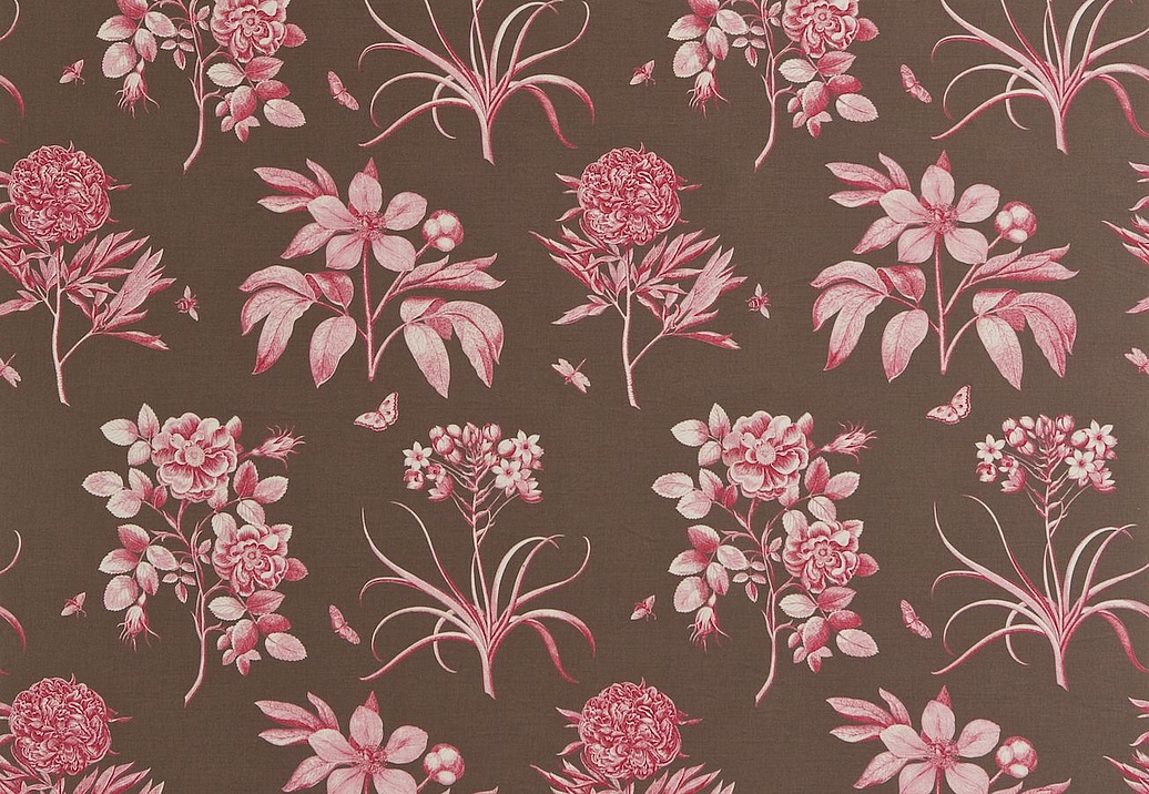 Ткань Sanderson Parchment Flowers DPFPET202