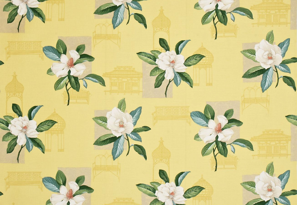 Ткань Sanderson Parchment Flowers Prints