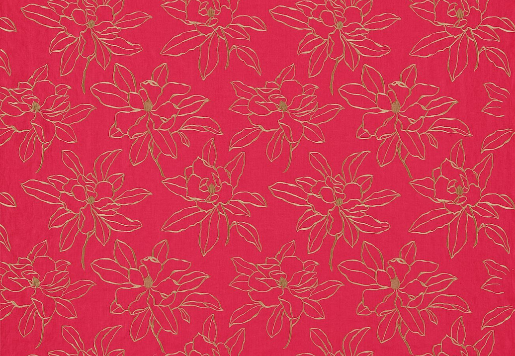 Ткань Sanderson Parchment Flowers DPARMA304