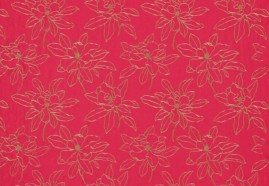 Ткань Sanderson Parchment Flowers DPARMA304
