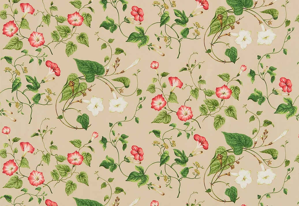Ткань Sanderson Parchment Flowers DPFPMO201