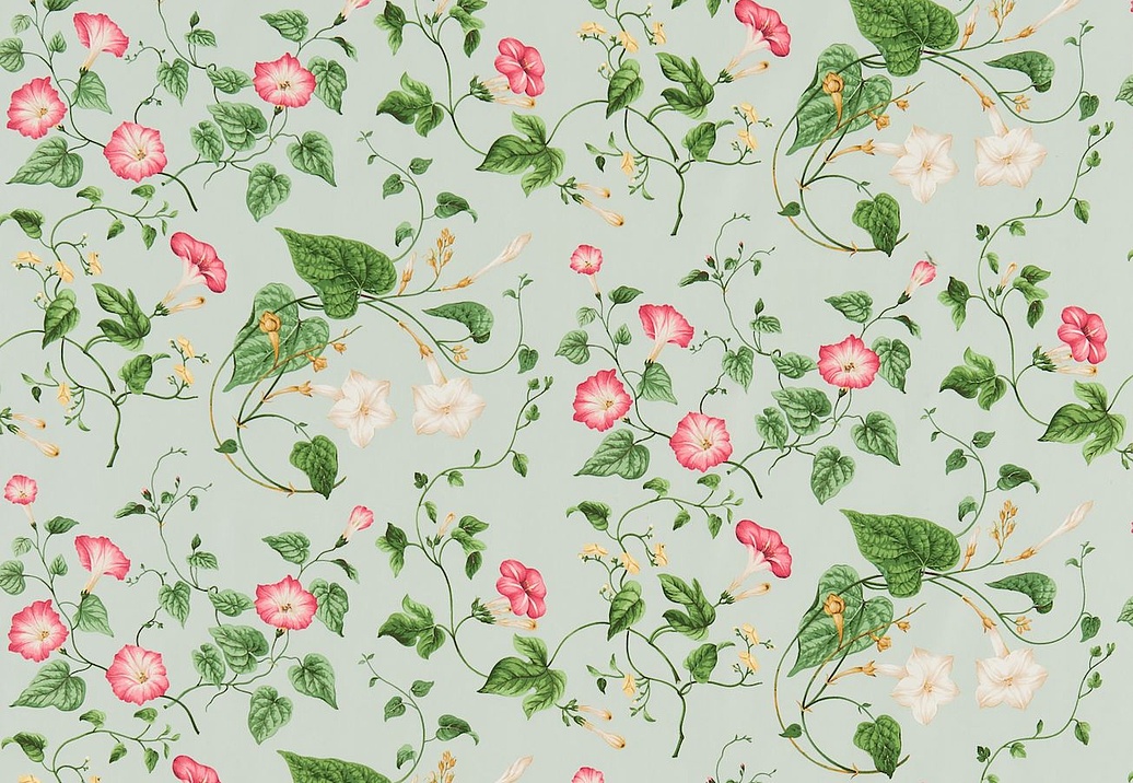 Ткань Sanderson Parchment Flowers DPFPMO202