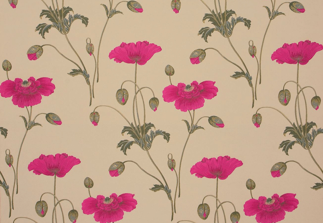Ткань Sanderson Parchment Flowers DORIPE302