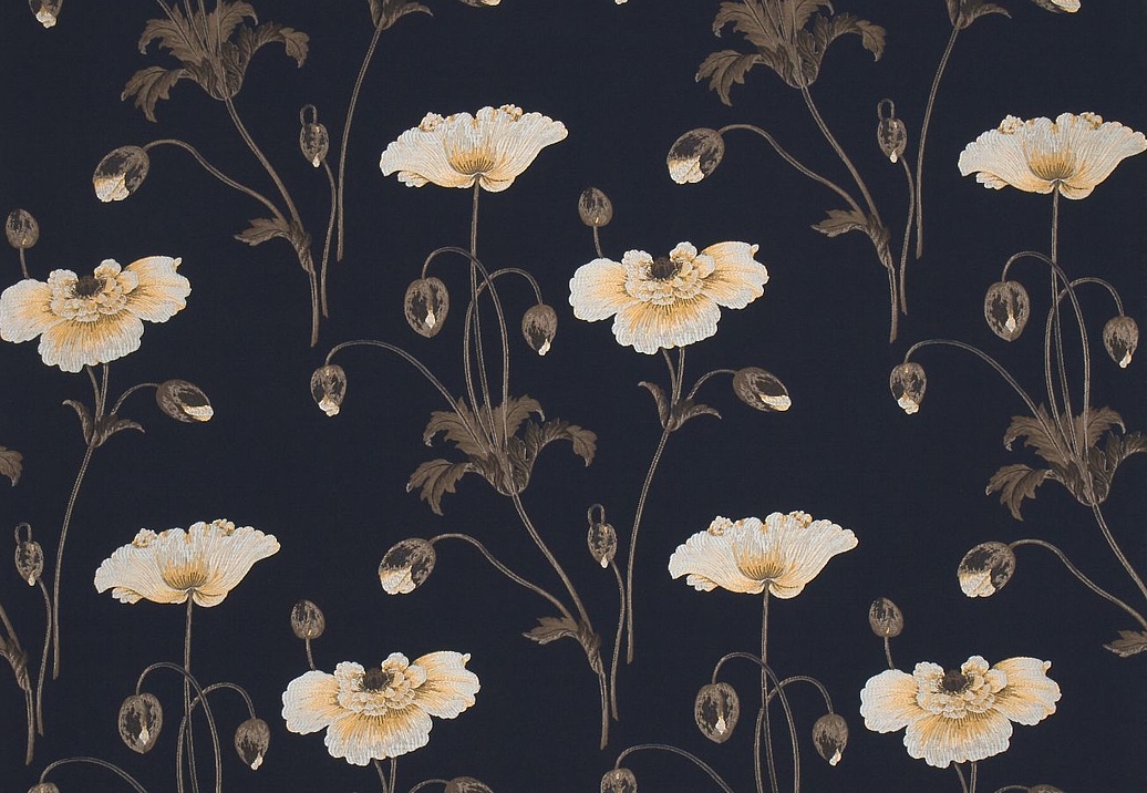 Ткань Sanderson Parchment Flowers DORIPE301