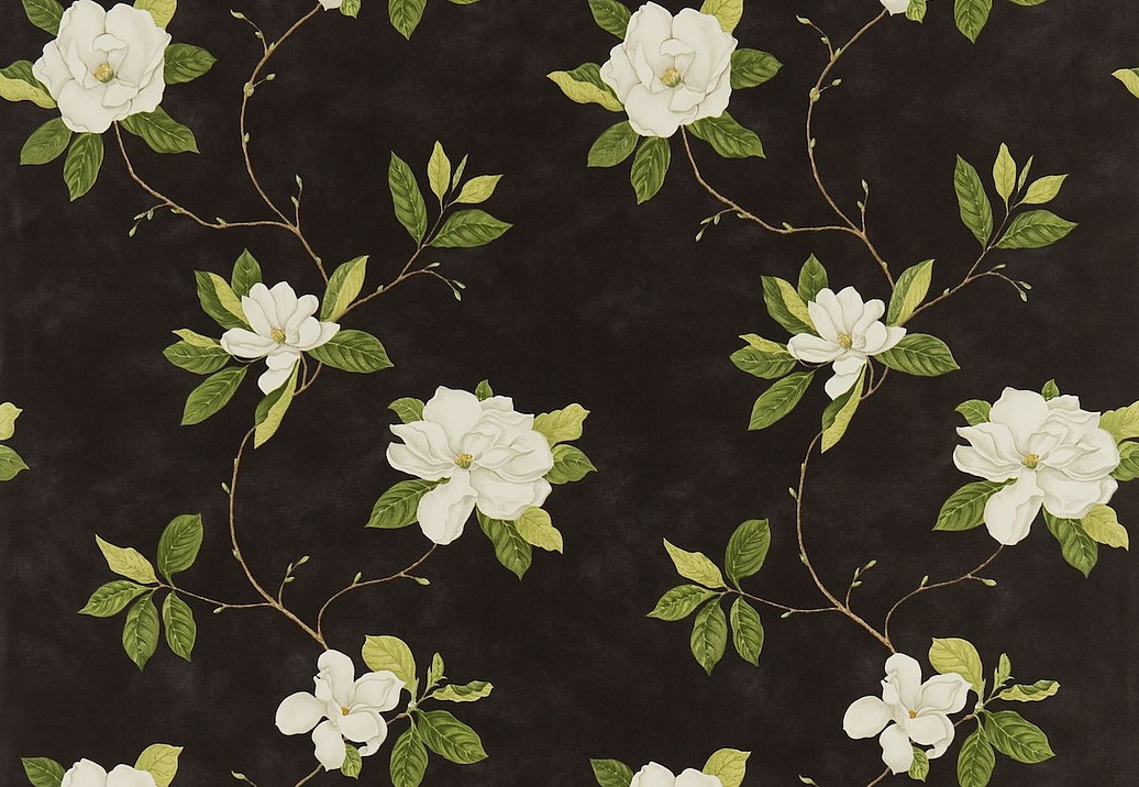 Ткань Sanderson Parchment Flowers DPFPSW203