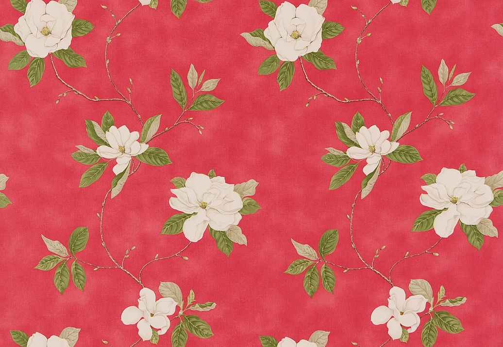 Ткань Sanderson Parchment Flowers DPFPSW204