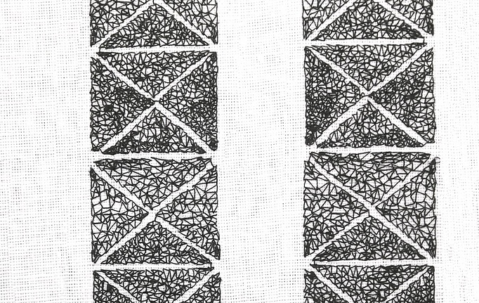 Английская ткань Clarke & Clarke, коллекция Black + White, артикул F0885/01