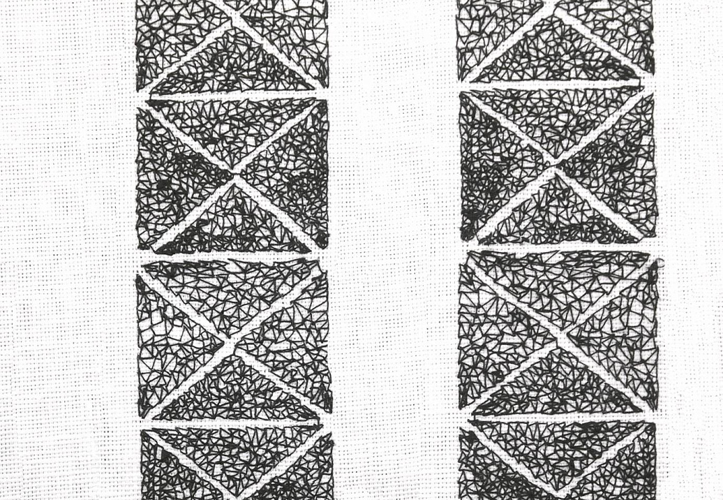 Ткань Clarke & Clarke Black + White F0885/01