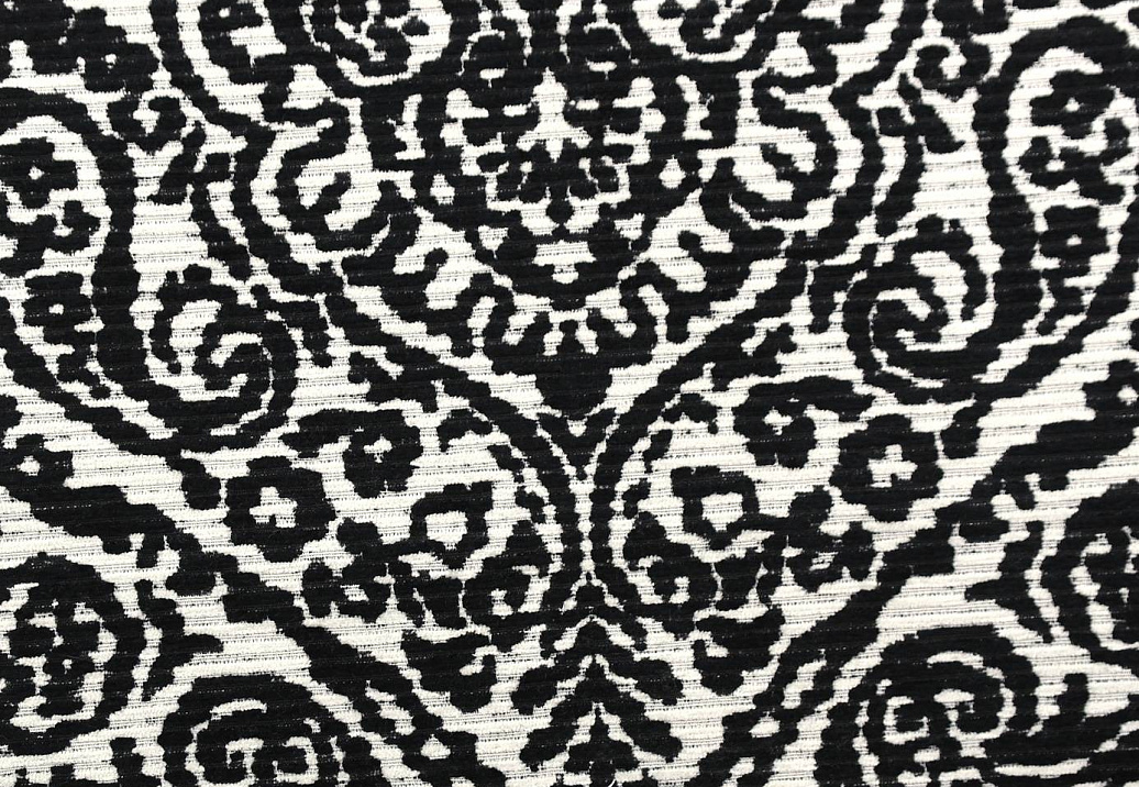 Ткань Clarke & Clarke Black + White F0896/01