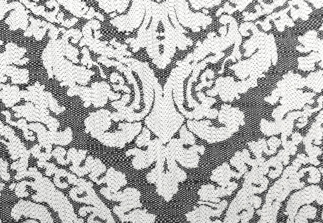 Ткань Clarke & Clarke Black + White F0876/01