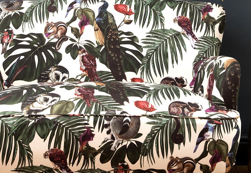 Ткань Witch & Watchman Fabric collection Amazonia Light Fabric