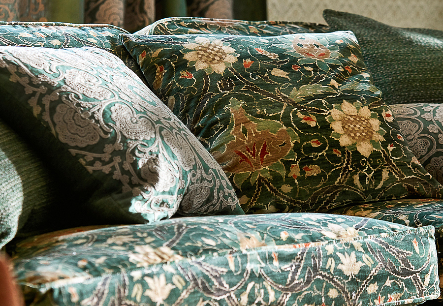 Ткань Morris & Co Purleigh weaves 226391