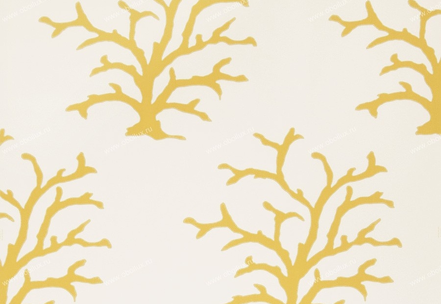 Обои Stroheim Dana Gibson Coral/Maize