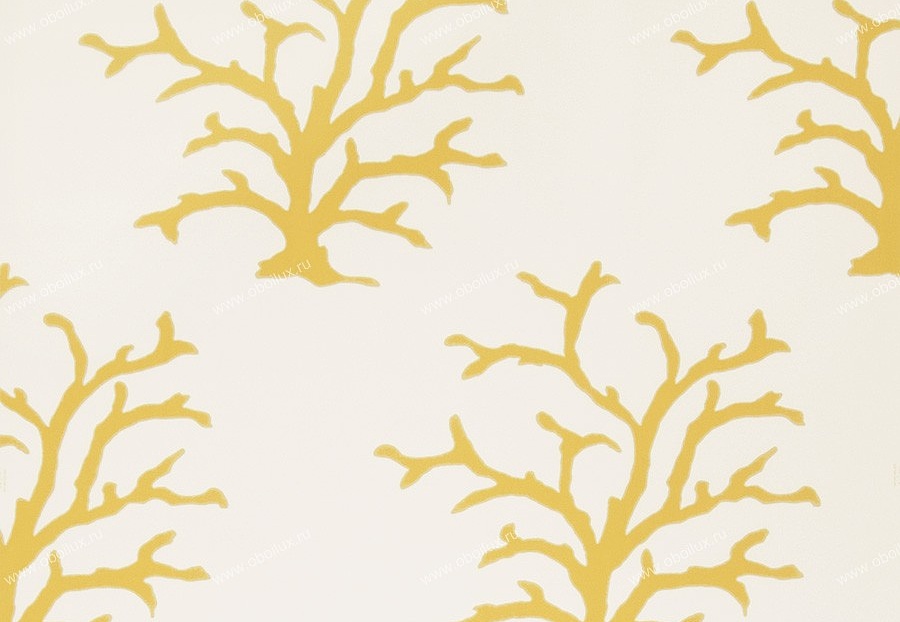 Обои Stroheim Dana Gibson Coral/Maize