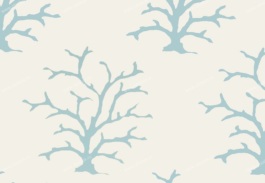 Обои Stroheim Dana Gibson Coral/Turqouise