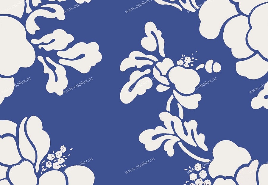 Обои Stroheim Dana Gibson Sister's Peony/Navy