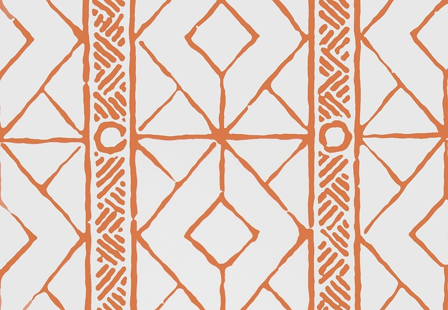 Обои Stroheim Dana Gibson Twig/Orange