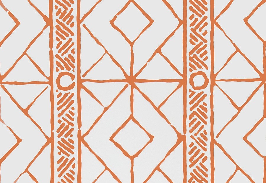 Обои Stroheim Dana Gibson Twig/Orange
