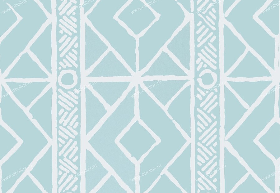 Обои Stroheim Dana Gibson Twig/Turqouse