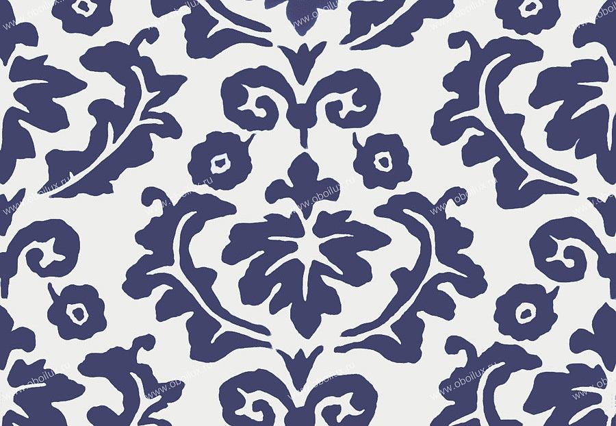 Обои Stroheim Dana Gibson Nouveau Palazzo/Navy
