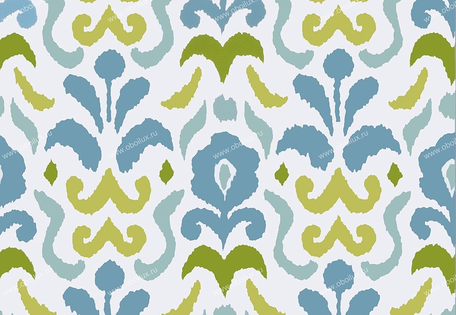 Обои Stroheim Dana Gibson Montenegro/Turquoise Lime