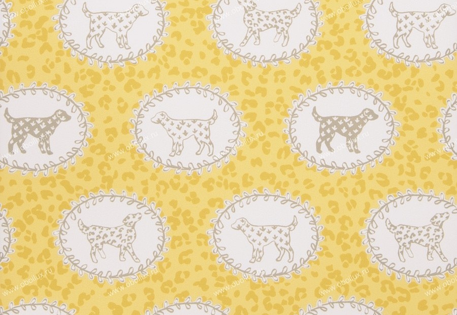 Обои Stroheim Dana Gibson Trot/Maize Grey