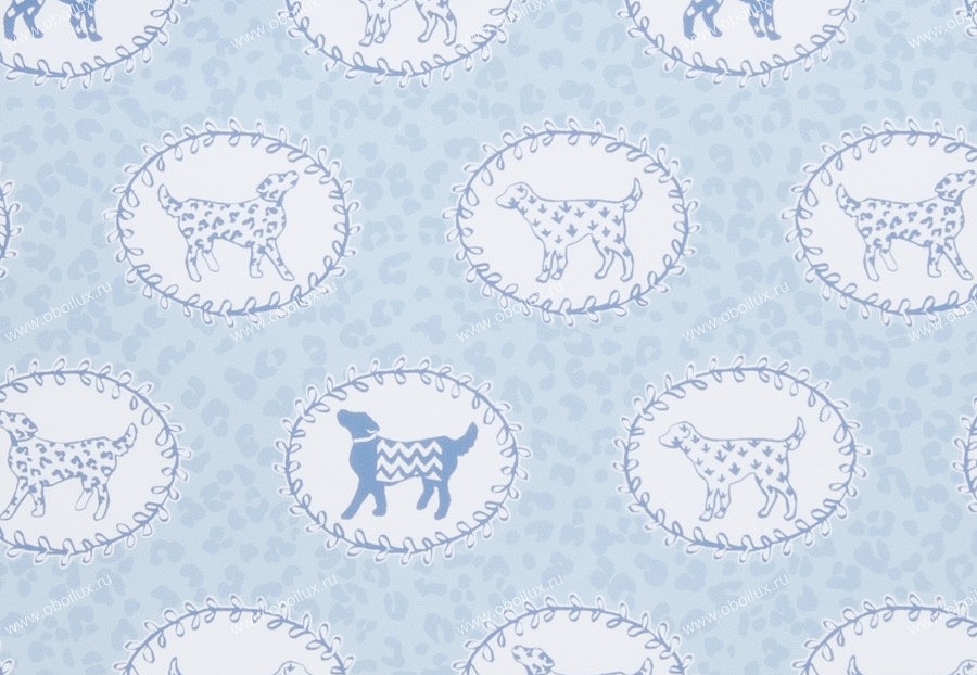 Обои Stroheim Dana Gibson Trot/Sky Blue