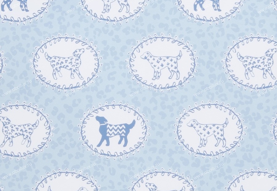 Обои Stroheim Dana Gibson Trot/Sky Blue