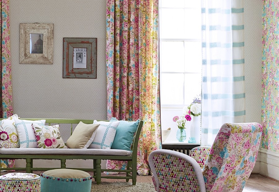 Ткань Harlequin Jardin Boheme Voiles 131108