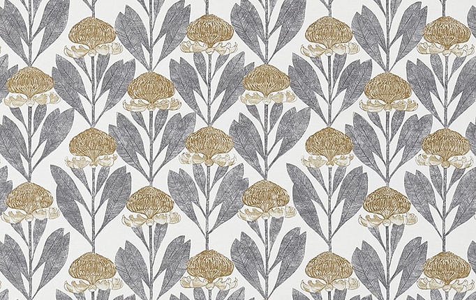 Английская ткань Harlequin, коллекция Palmetto Prints, артикул 120430