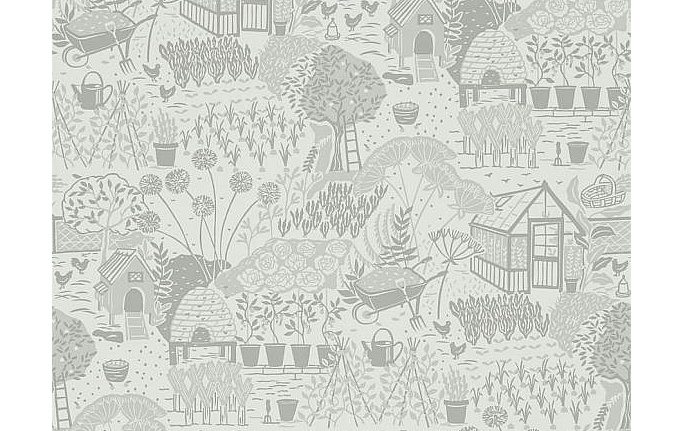 Английские обои Sanderson, коллекция The Potting Room, артикул 216352