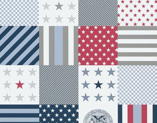 Обои KT-Exclusive Stars & Stripes 2800073
