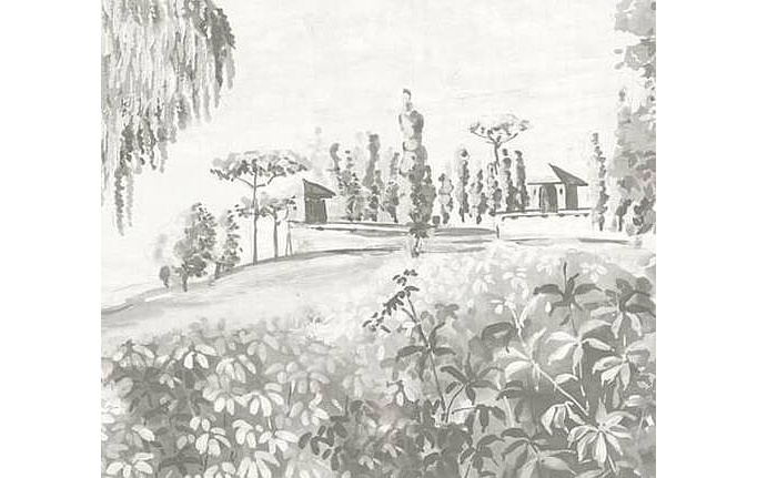 Бельгийские панно и фотообои Khroma, коллекция Wall design III, артикул DG3LAN1013