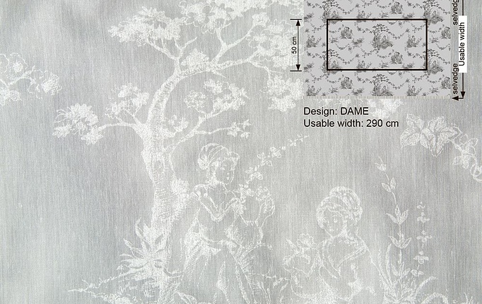 Бельгийская ткань Galleria Arben, коллекция Souffle, артикул Dame/004
