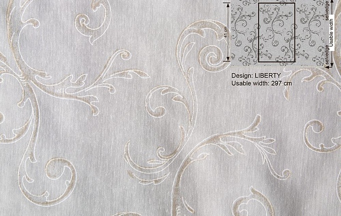 Бельгийская ткань Galleria Arben, коллекция Souffle, артикул Liberty/003