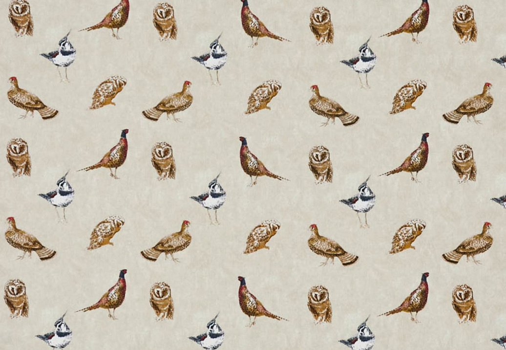 Ткань Prestigious Textiles Wild Birds 5103/027