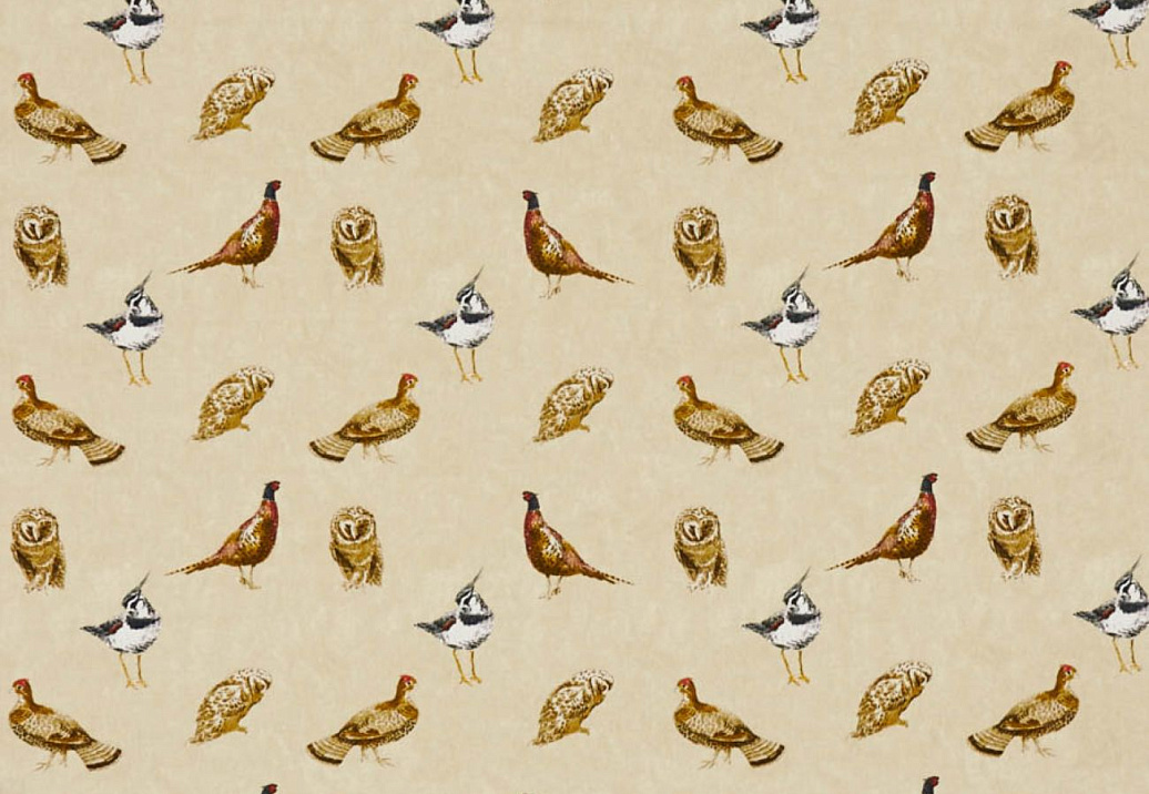 Ткань Prestigious Textiles Wild Birds 5103/142